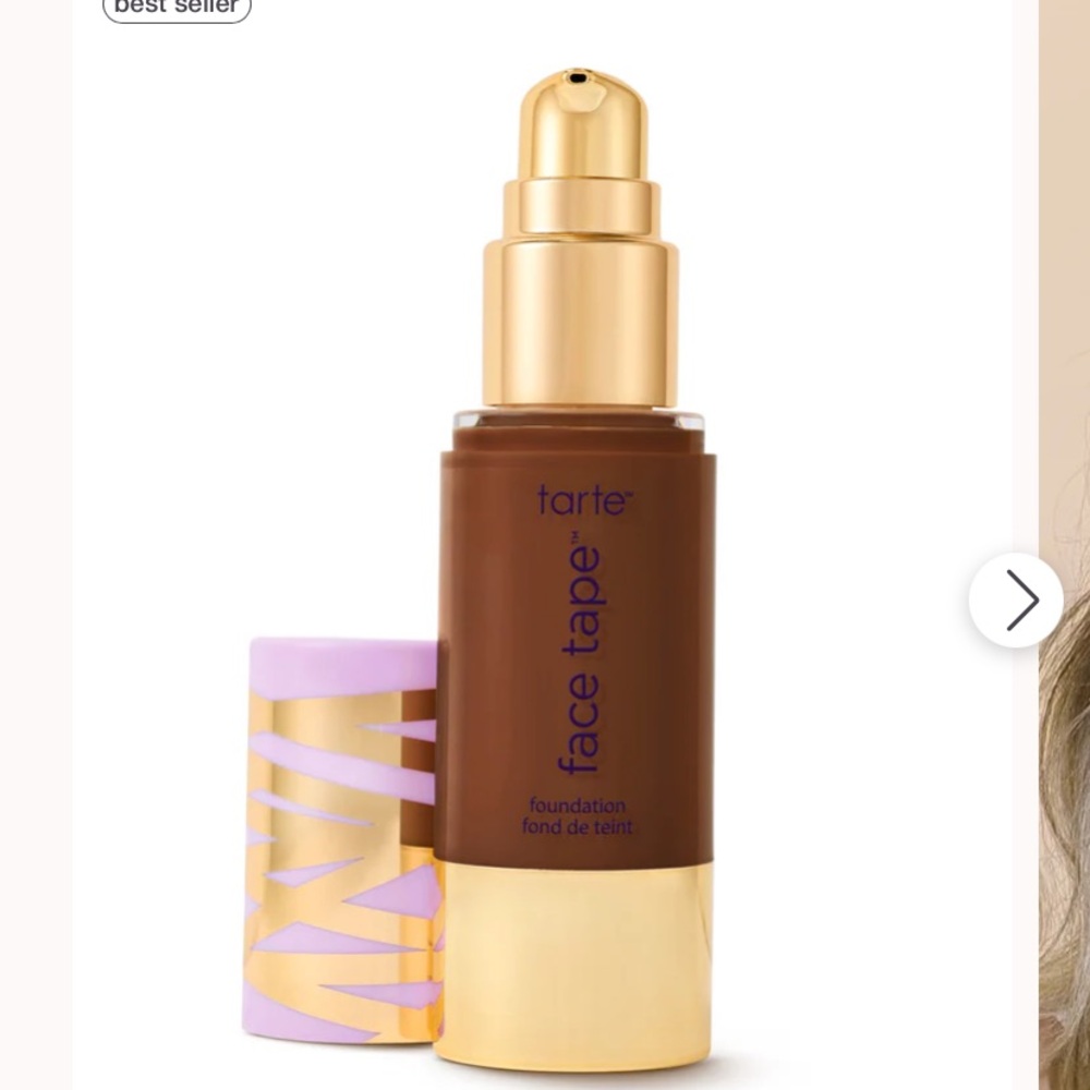 New Tarte Face Tape Foundation - 60G Mahogany Golden